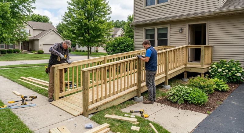 Accessible Ramp Construction in Kansas City, KS