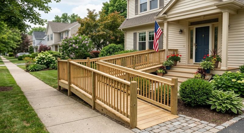 Accessible Ramp Installation in Conroe, TX