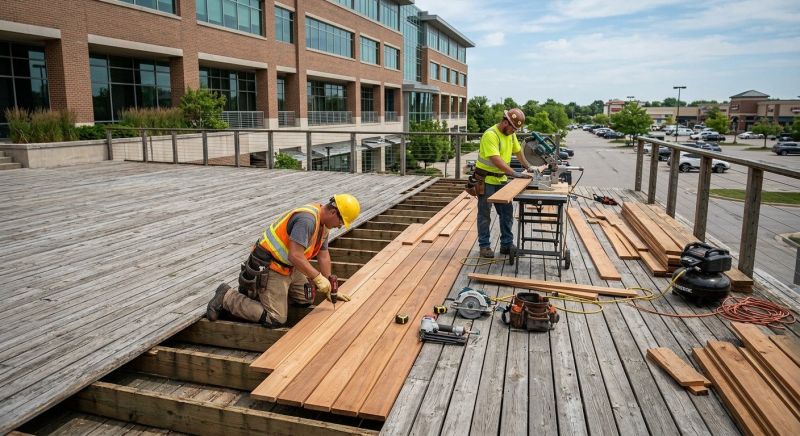 Cedar Deck Repair in Redmond, WA