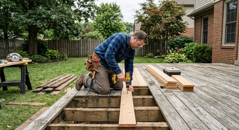 Cedar Deck Repair in Seattle, WA