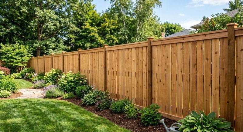 Cedar Fencing Installation in Pearland, TX