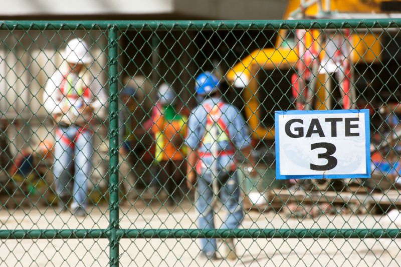 Chain Link Gate Installation in Roseville, CA