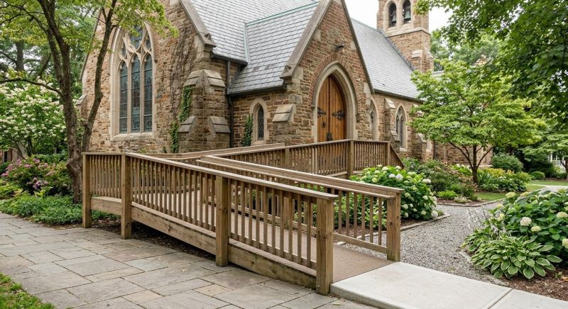 Church Ramp Installation in Kansas City, KS