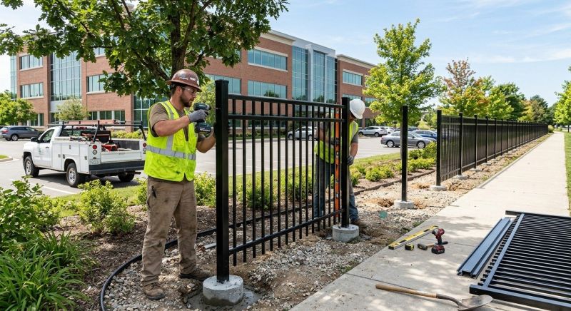 Commercial Fence Construction in Littleton, CO