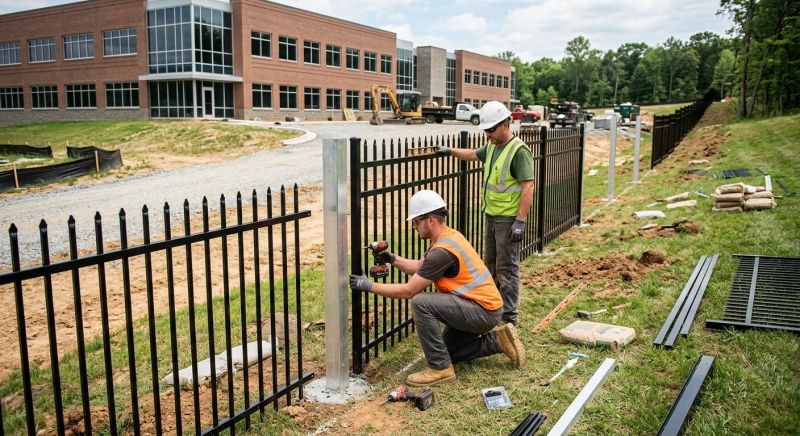 Commercial Fence Construction in Littleton, CO