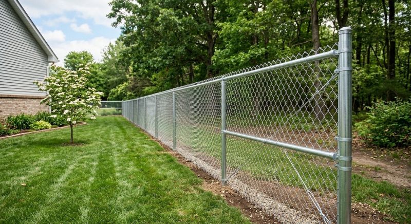 Cyclone Fence Installation in Pearland, TX