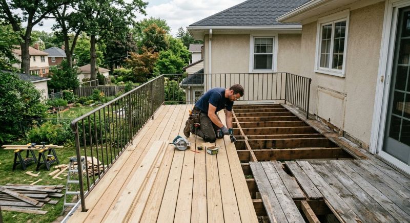 Deck Floor Repair in Seattle, WA