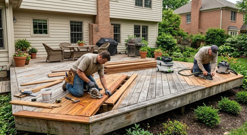 Deck Floor Repair in Seattle, WA