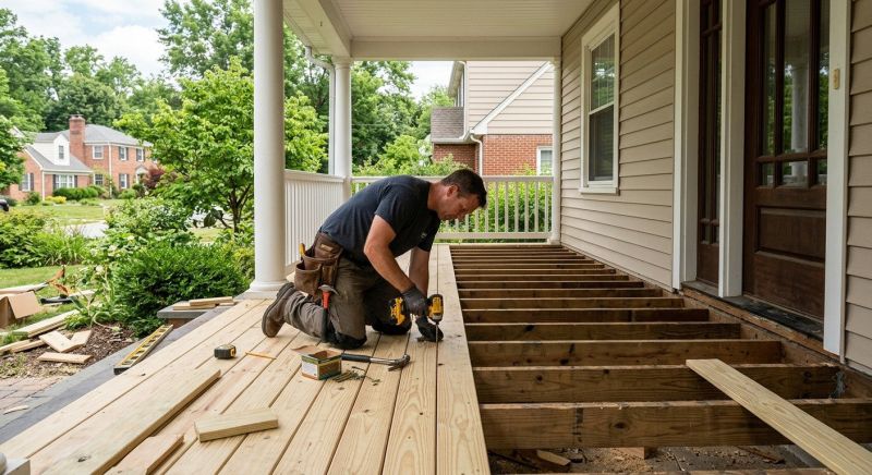 Deck Floor Replacement in Redmond, WA