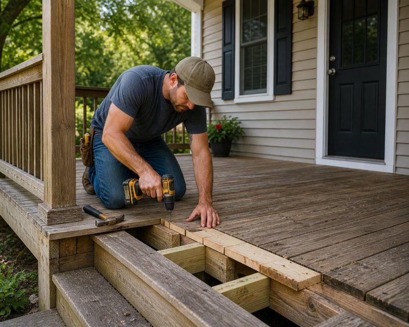 Deck Lattice Repair in Redmond, WA