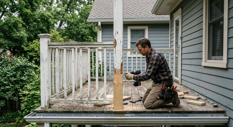 Deck Railing Replacement in Seattle, WA