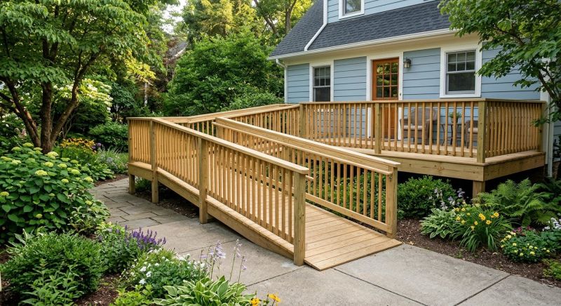 Deck Ramp Construction in Kansas City, KS