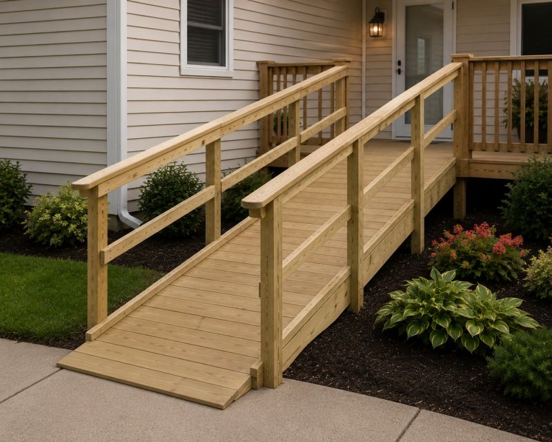 Deck Ramp Installation in Kansas City, KS