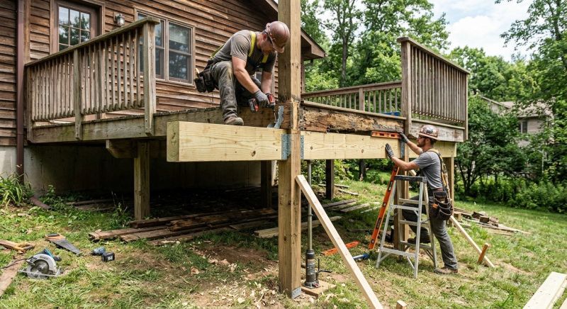 Deck Reinforcement Service in Redmond, WA