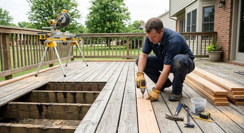 Deck Spindle Repair in Redmond, WA
