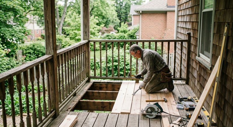 Deck Spindle Repair in Redmond, WA