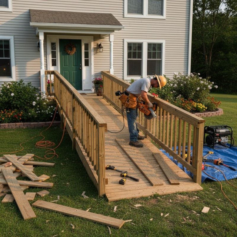 Disability Ramp Installation in Kansas City, KS