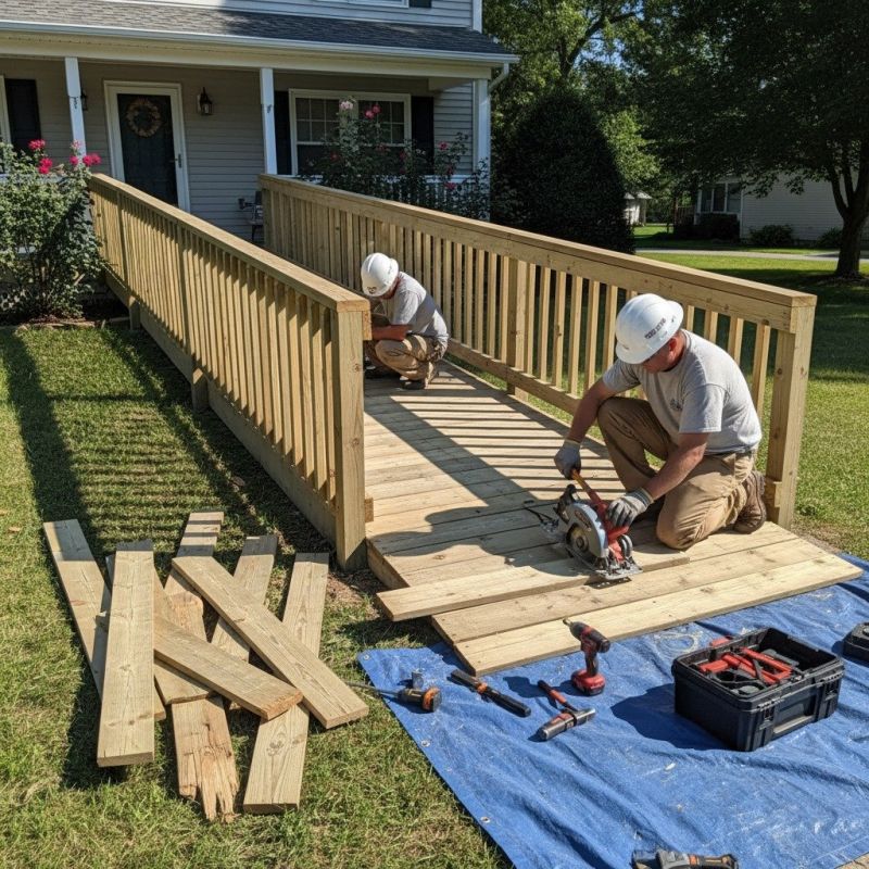 Disability Ramp Installation in Kansas City, KS