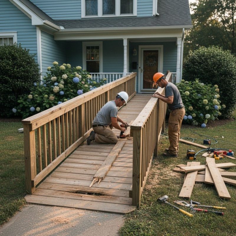 Disability Ramp Installation in Kansas City, KS