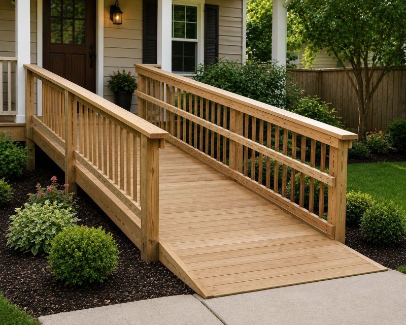 Entrance Ramp Installation in Kansas City, KS