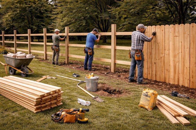 Fence Carpentry in South Houston, TX