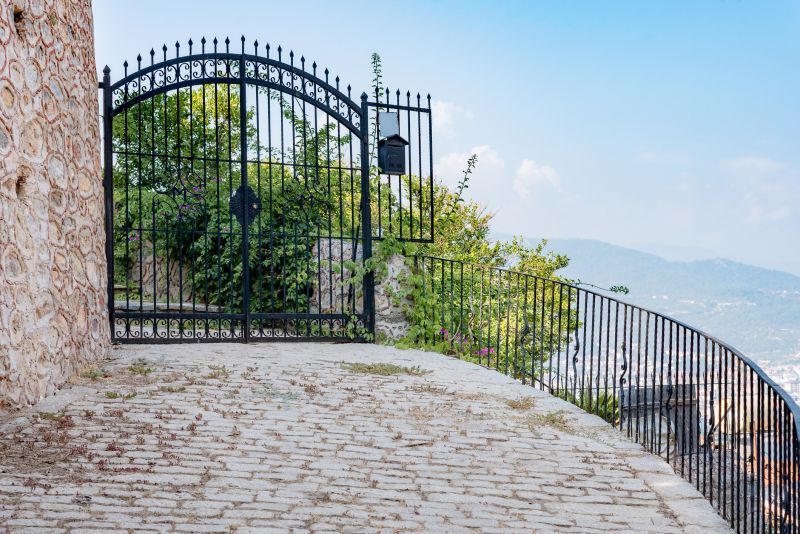 Gothic Iron Fence Installation in Alpharetta, GA