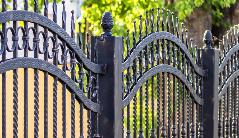 Gothic Iron Fence Installation in Alpharetta, GA