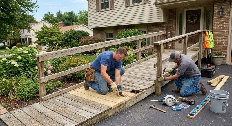 Handicap Ramp Installation in Kansas City, KS