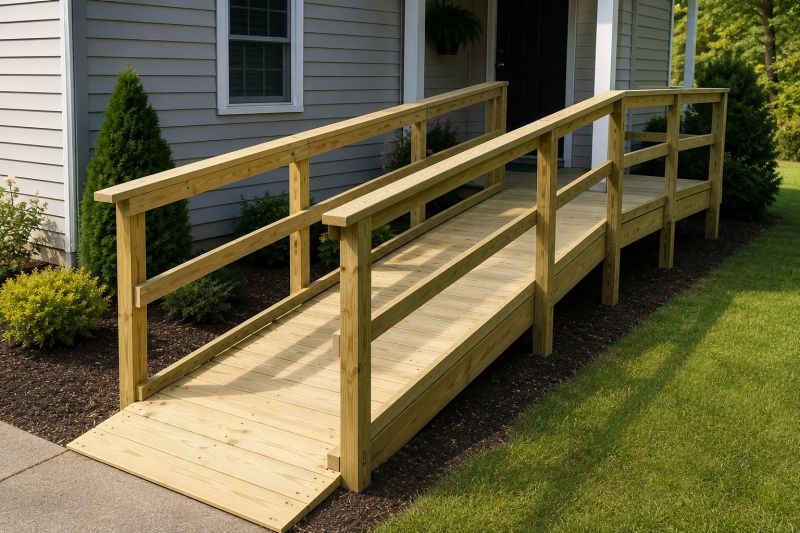 Handicap Ramp Replacement in Kansas City, KS