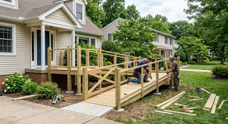 Home Ramp Installation in Conroe, TX