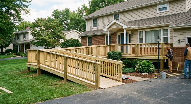 Home Ramp Installation in Conroe, TX