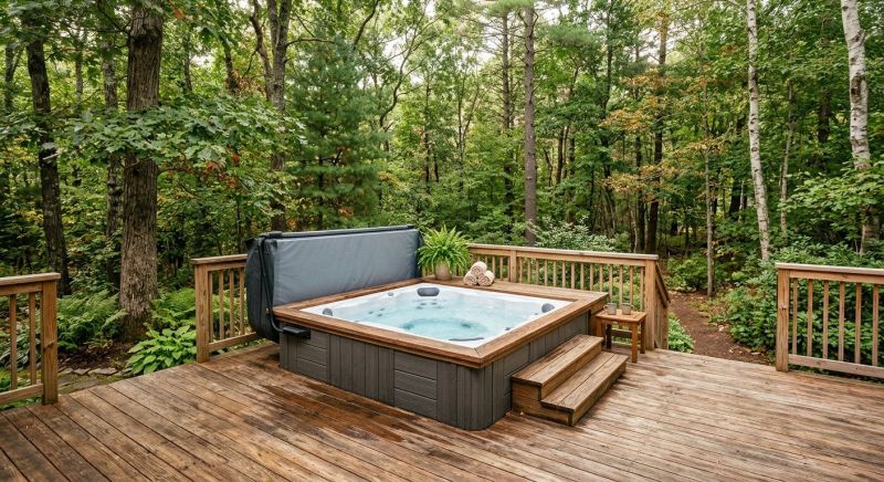 Hot Tub Deck Construction in Redmond, WA