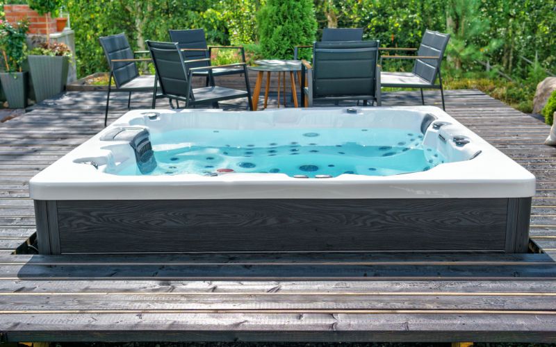 Hot Tub Deck Installation in Stamford, CT