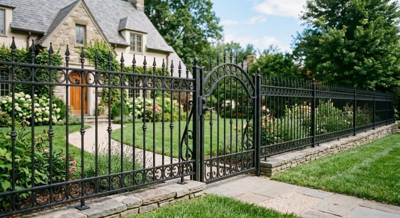 Iron Fence Replacement in Alpharetta, GA