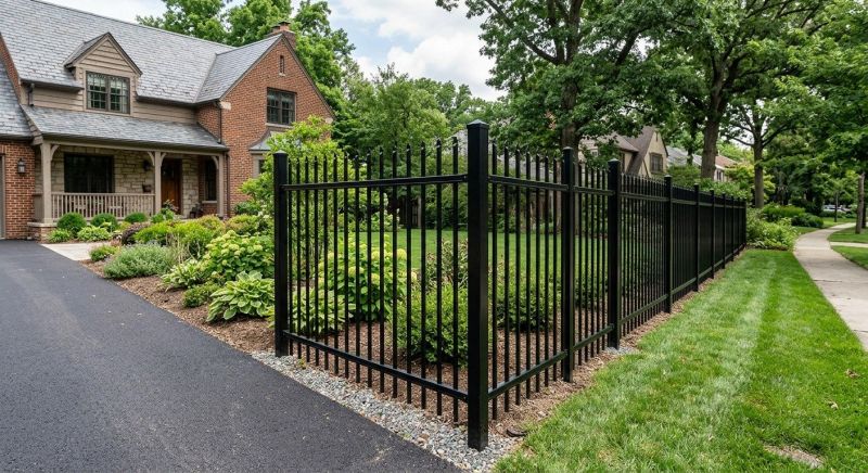 Metal Fence Construction in Alpharetta, GA
