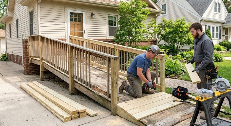 Mobility Ramp Construction in Wilmington, NC