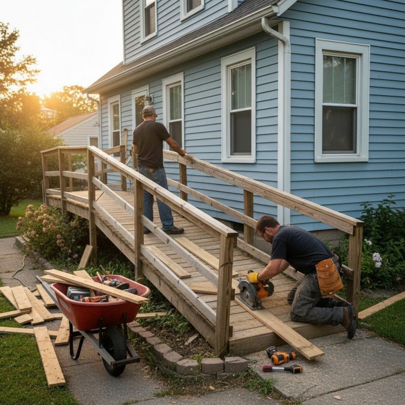 Mobility Ramp Construction in Wilmington, NC