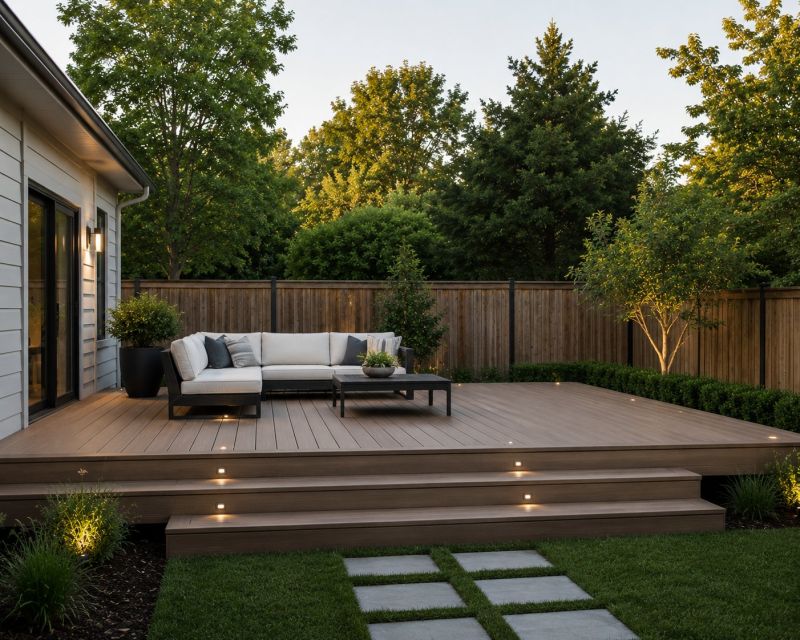 Multi Level Deck Installation in Stamford, CT