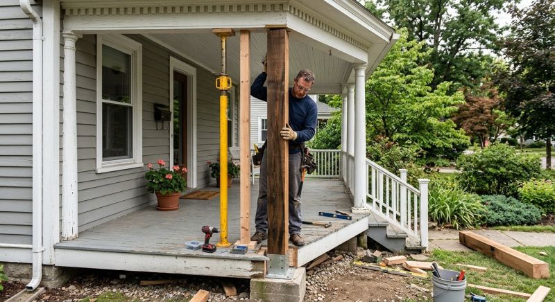 Patio Column Repair in Seattle, WA