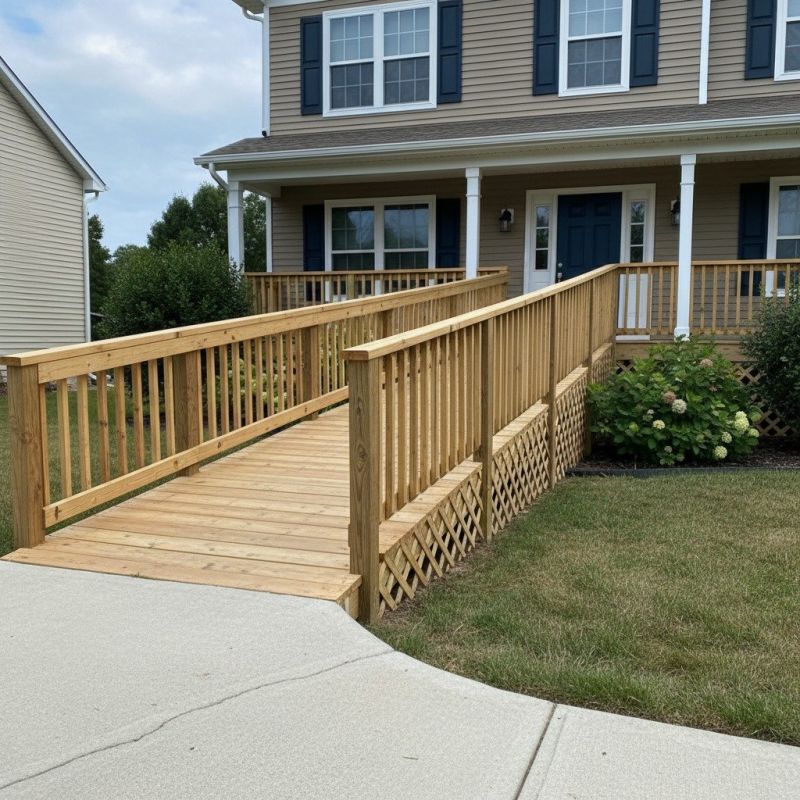 Porch Ramp Construction in Kansas City, KS