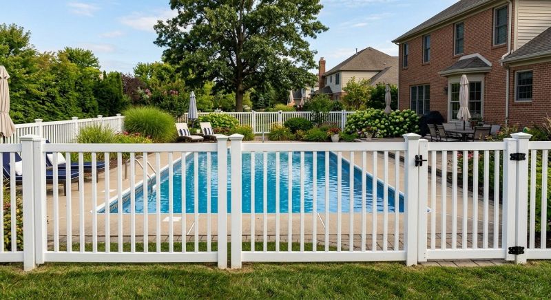 Pvc Pool Fence Installation in Pearland, TX