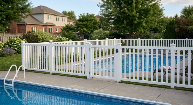 Pvc Pool Fence Installation in Pearland, TX