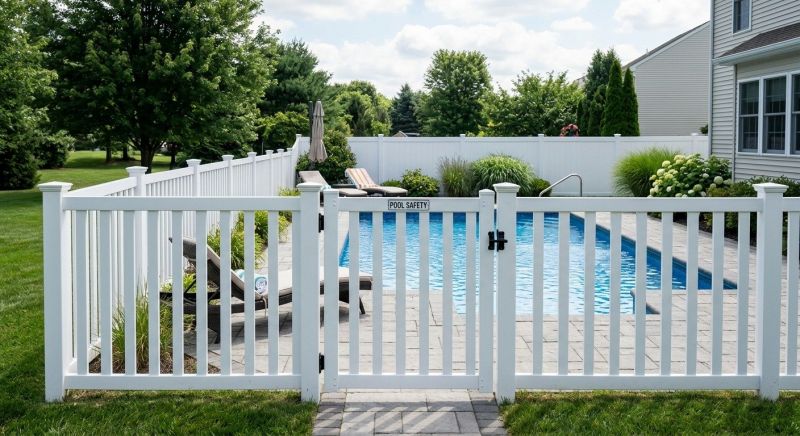 Pvc Pool Fence Installation in Alpharetta, GA
