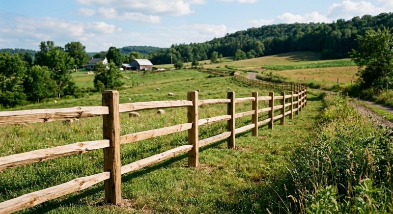 Rail Fence Construction in Sacramento, CA