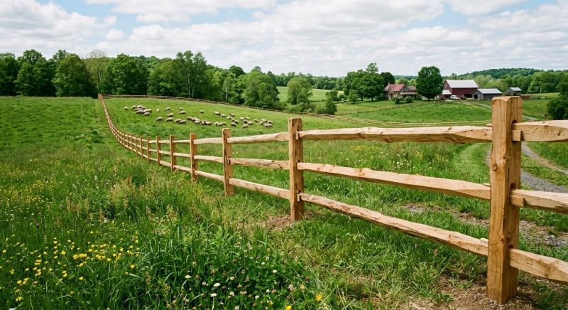 Rail Fence Installation in Roseville, CA