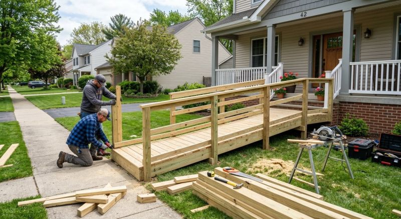 Stair Ramp Construction in Kansas City, KS