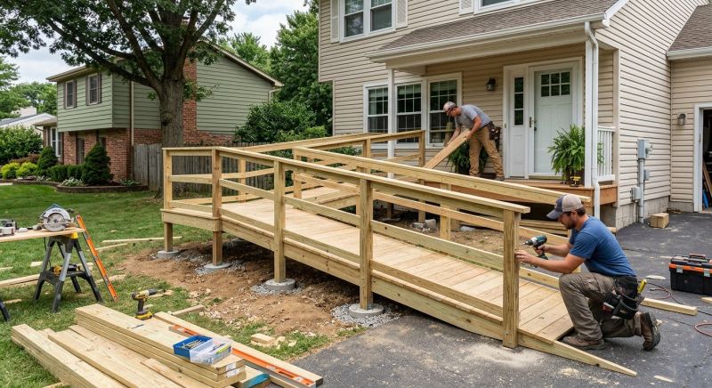 Stair Ramp Construction in Kansas City, KS