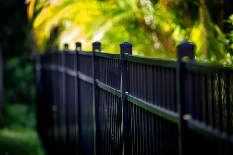 Steel Fence Installation in Alpharetta, GA