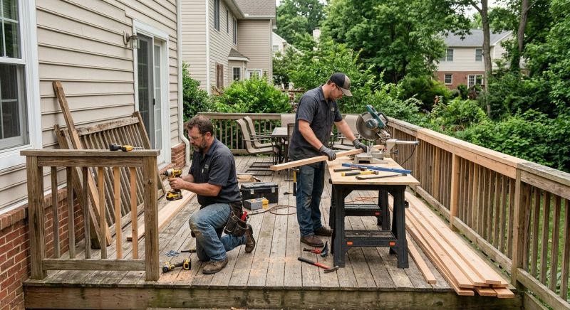 Terrace Railing Repair in Seattle, WA