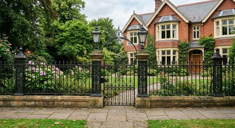 Victorian Fence Installation in Alpharetta, GA